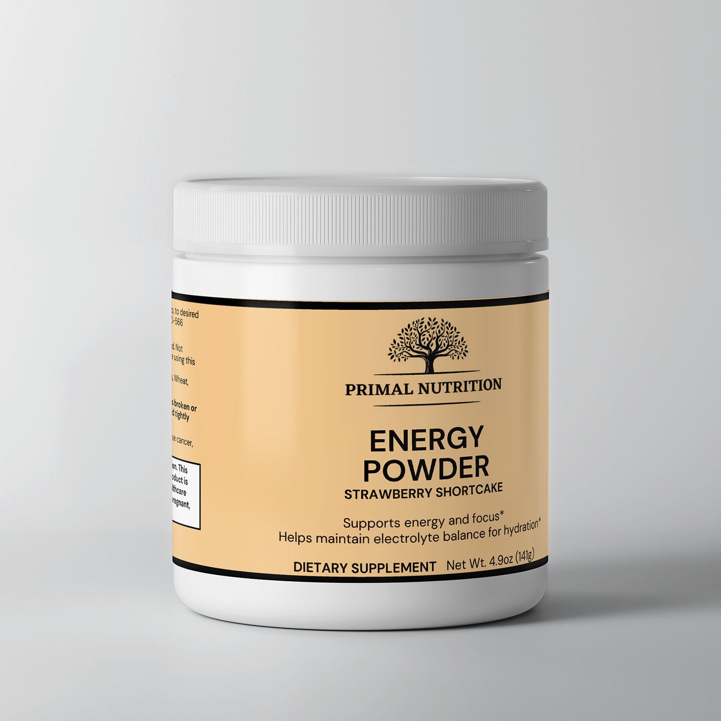 Energy Powder (Strawberry Shortcake)