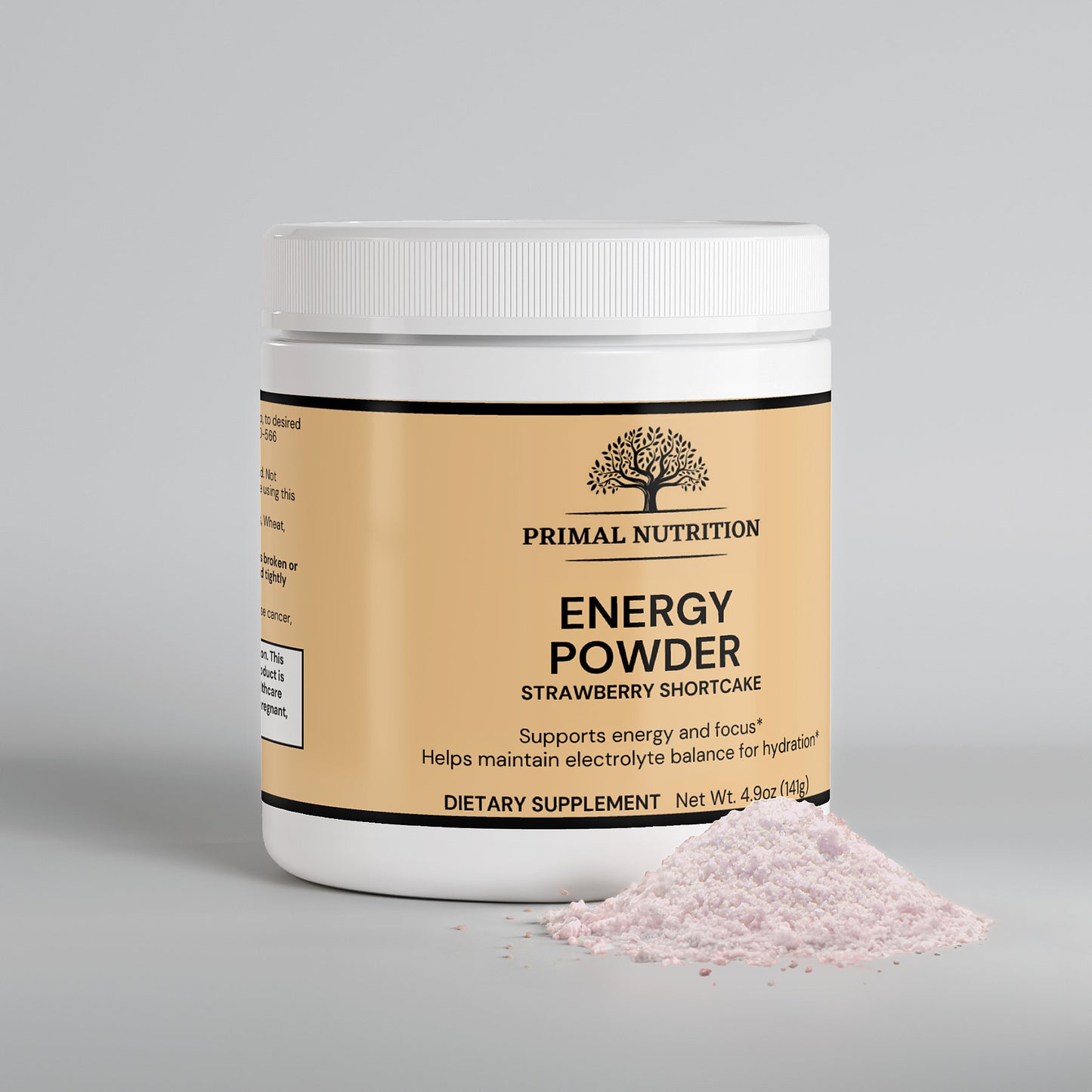 Energy Powder (Strawberry Shortcake)
